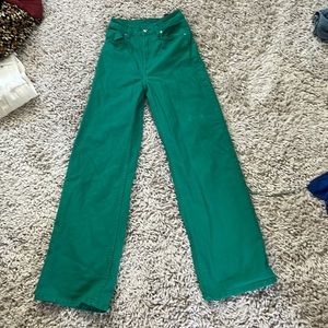 Green H & M Jeans